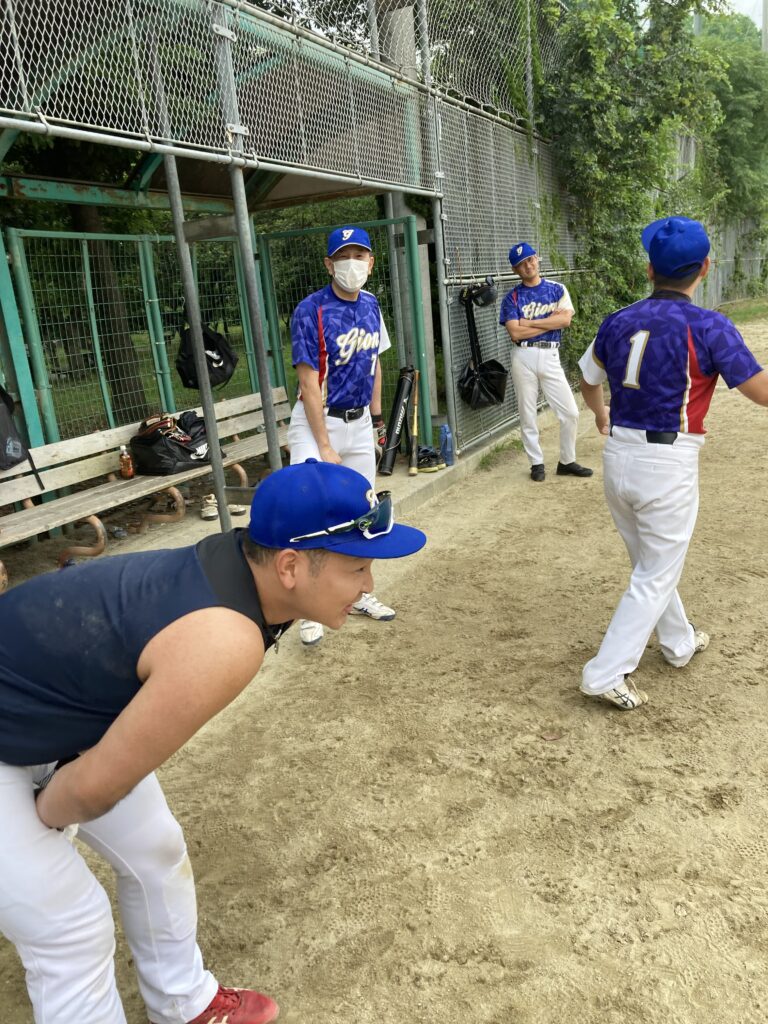 祇園、久しぶりの野球は楽し過ぎる〜。。。