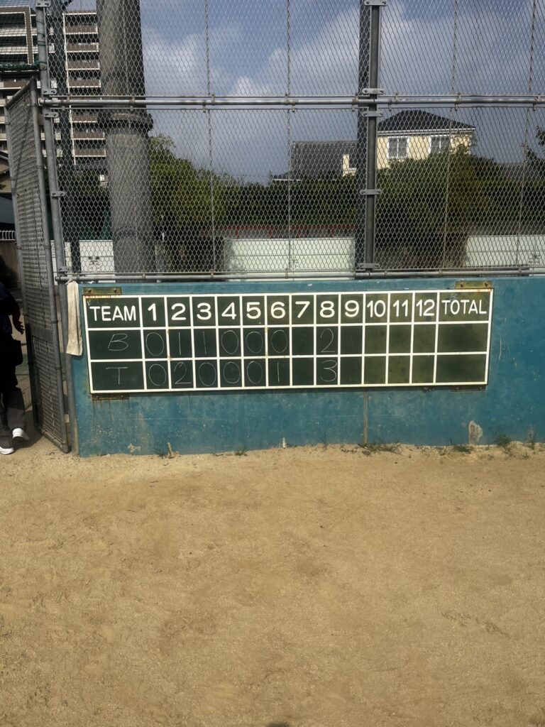 暑い熱い試合！